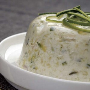 recette - Terrine de courgettes au poulet