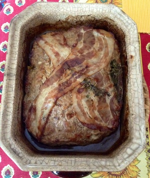 Terrine de pain de viande 