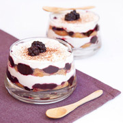 recette - Tiramisu aux mûres et roquefort Société Crème