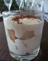 recette - Tiramisu poires et spéculoos