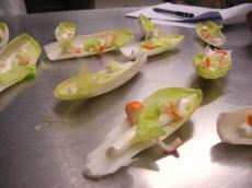 recette - Toasts aux endives et roquefort