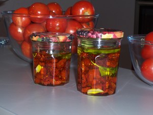 recette - Tomates cerises confites