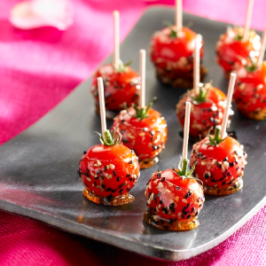 recette - Tomates cerises d’amour au miel & rose