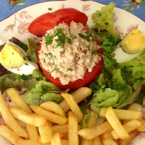 recette - Tomates thon mayonnaise curry