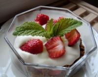 Trifle aux Spéculoos et aux fraises