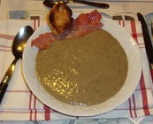 recette - Velouté de lentilles vertes du Berry