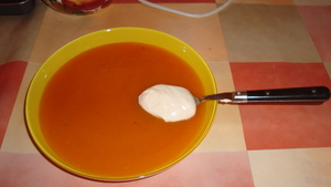 recette - Velouté de potiron