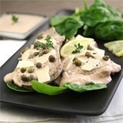 recette - Vitello tonnato, sauce au roquefort 