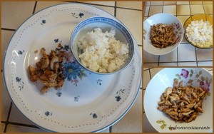 recette - Wok de poulet au gingembre