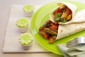 recette - Wraps d’Agneau Gallois IGP aux légumes