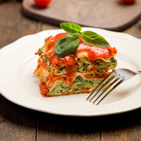 recette - Lasagnes aux courgettes, tomates, tofu