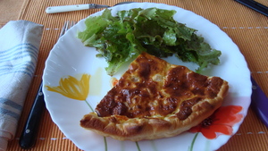 recette - Quiche aux petits légumes nouveaux