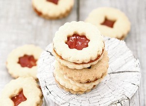 recette - Petits sablés Linzer