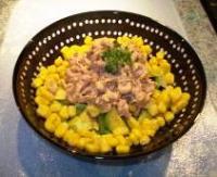 recette - Salade avocat et crevettes grises