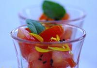 Salsa de tomates aux soucis
