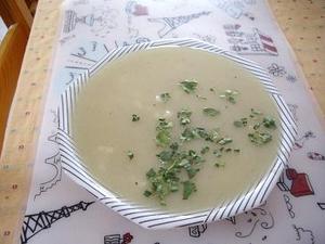 recette - Soupe chou-fleur et pommes de terre