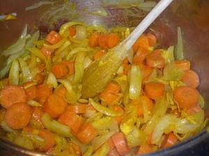 recette - Soupe de carottes à l'orange