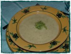 recette - Soupe de fenouil et courgette