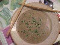 Soupe de lentilles brunes