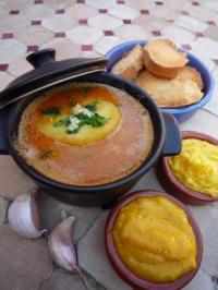 recette - Soupe de poisson et ses deux rouilles