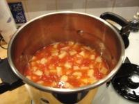 recette - Soupe de potiron à la tomate