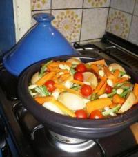 Tajine de porc aux légumes 