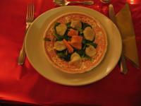 recette - Tartare de saumon et Saint-Jacques
