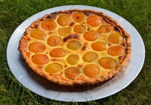 recette - Tarte aux abricots et aux spéculoos