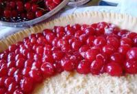 recette - Tarte amandine aux cerises aigres 