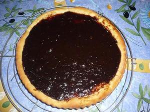 recette - Tarte au corin de prunes