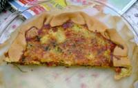 recette - Tarte aux fanes de radis