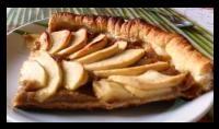 recette - Tarte pommes / café