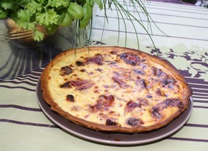 recette - Tarte basquaise