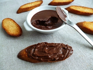 recette - Tartinade praliné noisettes diététique