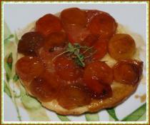 recette - Tatin de tomates cerises