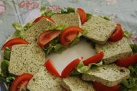 Terrine au poulet et au vert de blettes