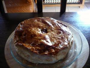 recette - Tourte au poulet, pommes de terre et carottes