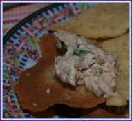 recette - Tuiles au sémame et mousse de sardines