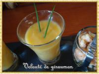 recette - Velouté de giraumon