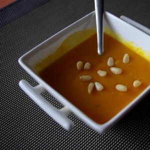 recette - Velouté de potimarron parfumé