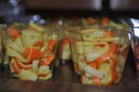 recette - Verrine surimi / curry