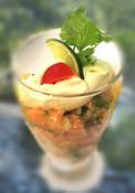 recette - Verrines de saumon sauvage