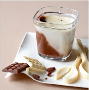 recette - Yaourts choco-duo