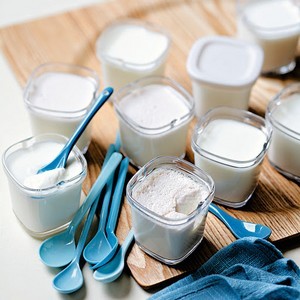 recette - Yaourts au lait de vache ou de chèvre à la yaourtière