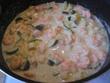 Poêlée de crevettes au curry et au lait de coco
