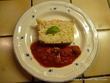 Pain de thon au riz et sa sauce tomate