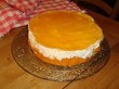 Bavarois à la pêche