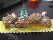 Bûche de noël à la crème au beurre