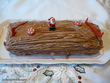 Bûche de Noël à la crème de marrons