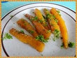 Carottes nouvelles glacées façon Joël Robuchon